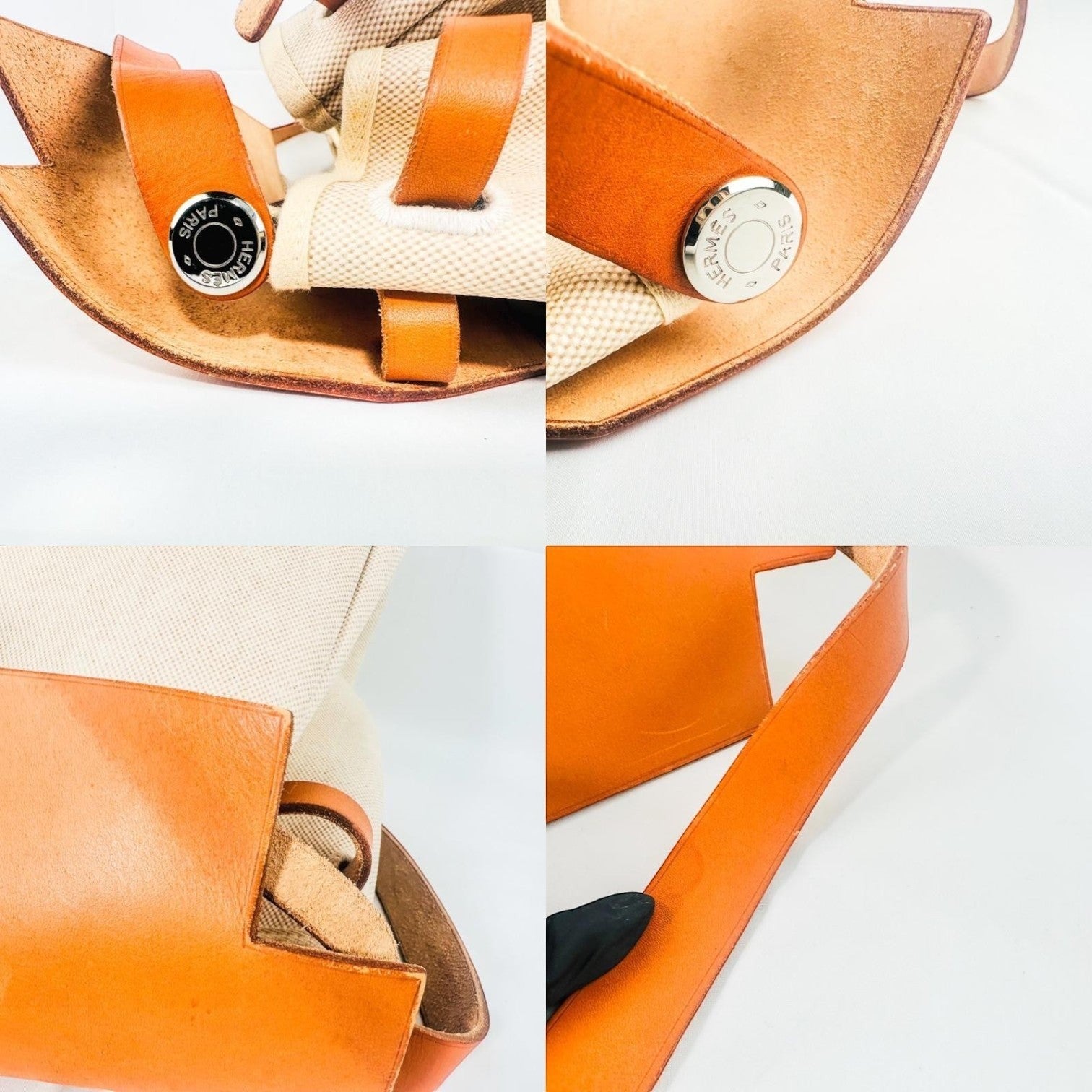 Vintage 1998 Hermès Herbag Cabine 50 – Rare 2-in-1 Travel Edition
