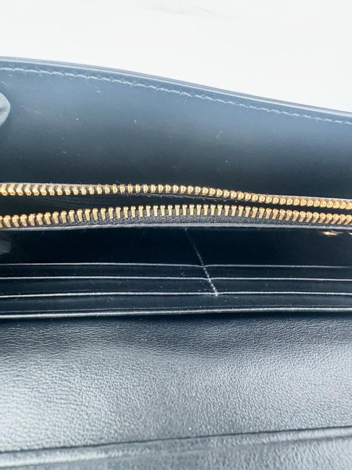 Prada Pattina Bow Wallet Black Tessuto Nylon & Leather | New w/ Box
