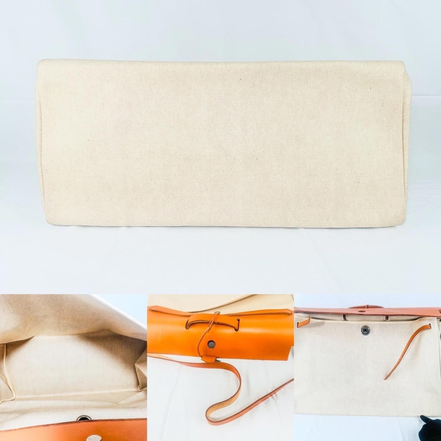 Vintage 1998 Hermès Herbag Cabine 50 – Rare 2-in-1 Travel Edition