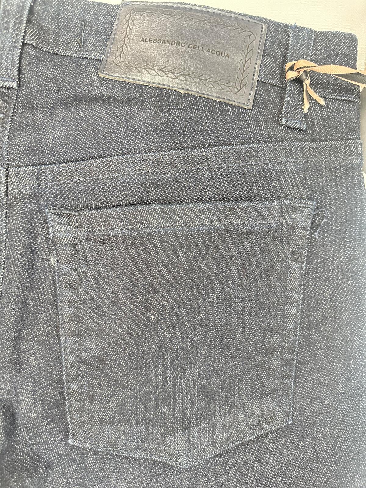 Alessandro Dell’Acqua Alessandro Dell’Acqua Dark Indigo Skinny Jean Size 24 IT 34 Blue | NWT - Vestir