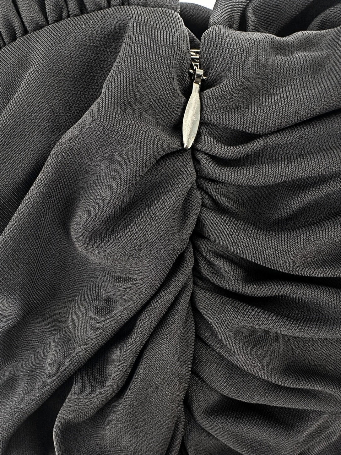 Altuzarra Altuzarra Black Viscose Ruched Halter Draped Maxi Dress FR 40 US 8 | NWT - Vestir