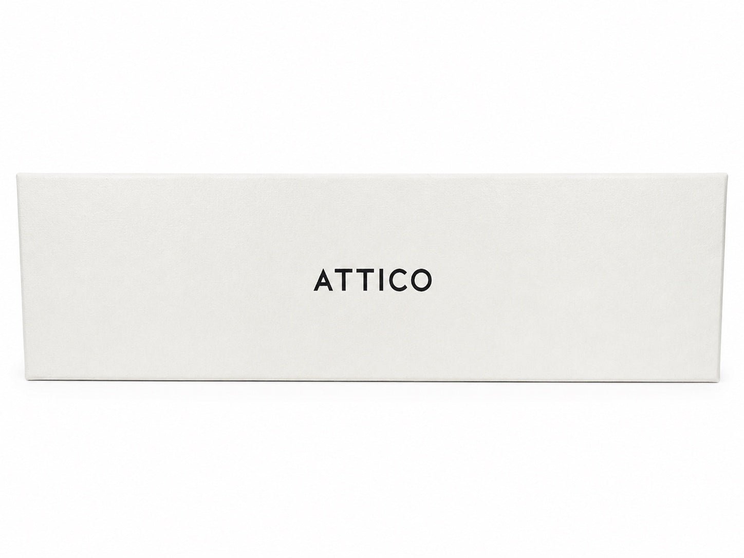 ATTICO ATTICO Patent Leather Wide Pin Buckle Anklets Cuffs Ivory Made in Italy | NIB - Vestir