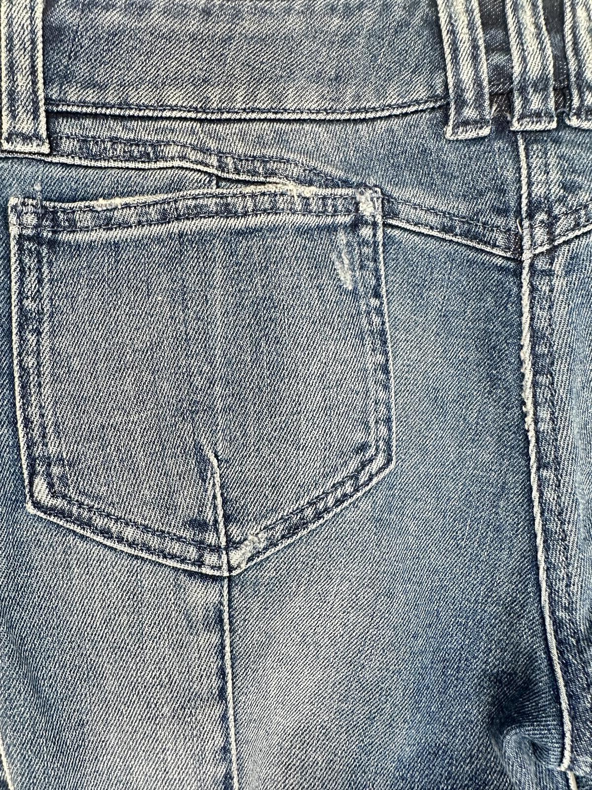 Balmain Balmain Paris Biker Skinny Jean Blue Denim Ankle Zip Moto IT 38 US 6 | NWT - Vestir