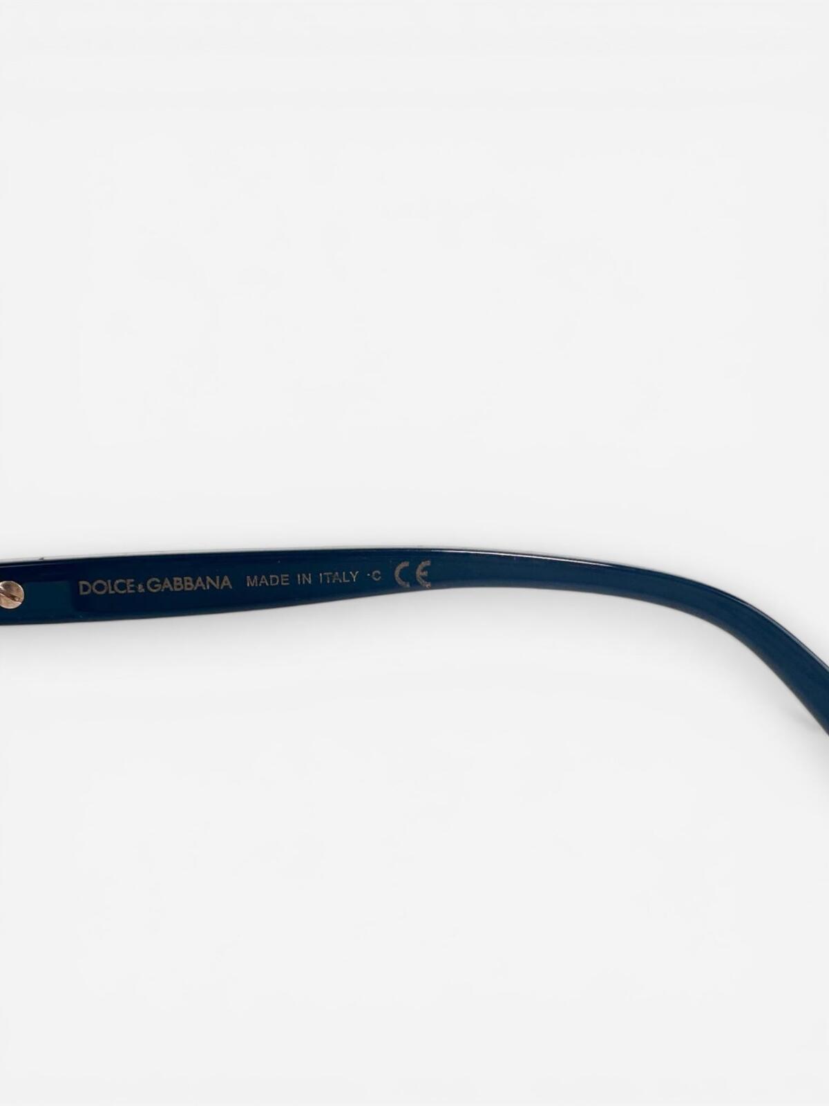 Dolce & Gabbana Dolce & Gabbana DG2195 Rimless Baroque Gold Black Sunglasses | NWT Rare - Vestir