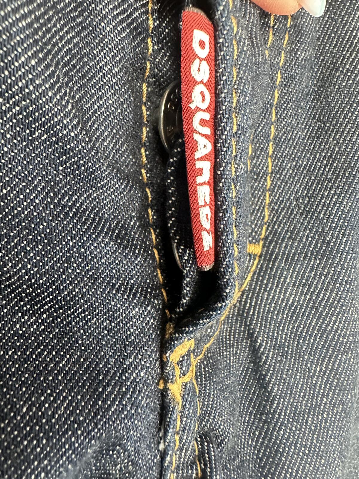 Dsquared2 Dsquared2 Skinny Jean Dark Indigo Ankle Zip Short Crotch IT 40 US 4 | NWT - Vestir