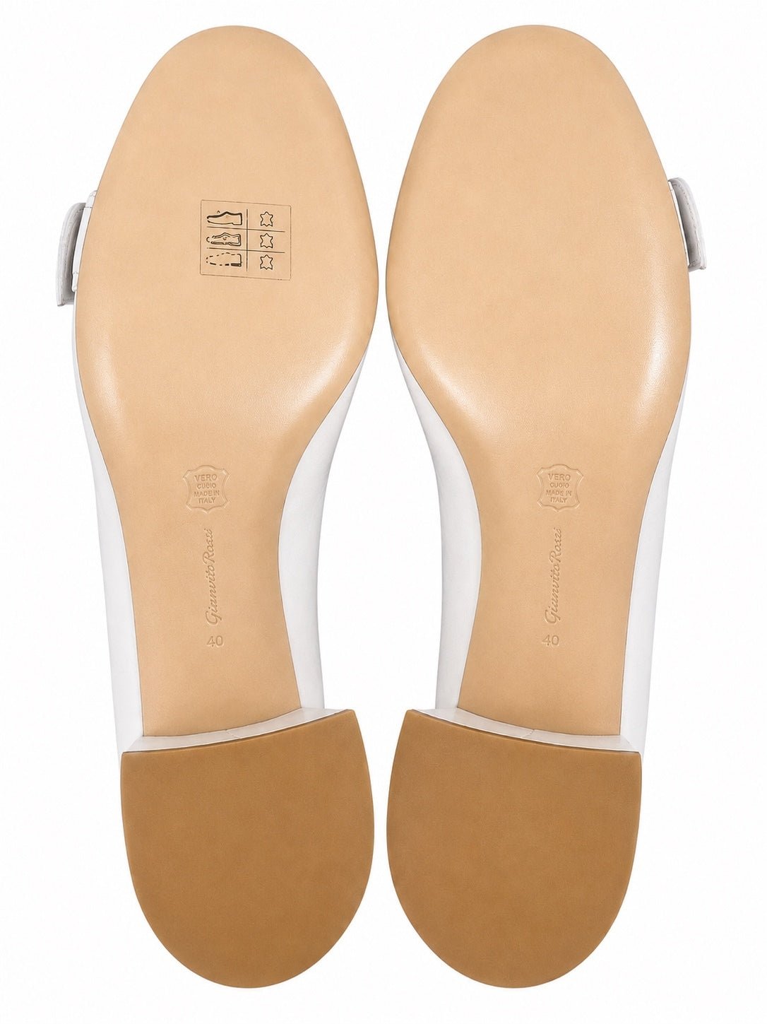 Gianvito Rossi Gianvito Rossi Pamela 60 White Leather Block Heel Pumps EU 40 | NWB - Vestir