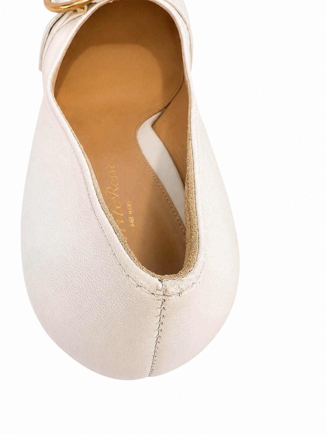 Gianvito Rossi Gianvito Rossi Pamela 60 White Leather Block Heel Pumps EU 40 | NWB - Vestir