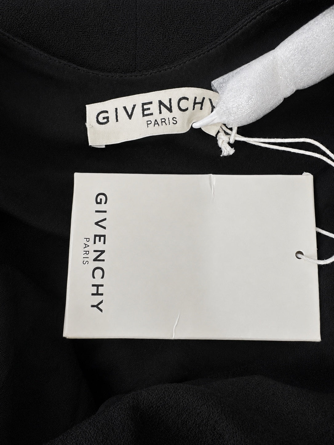 Givenchy Givenchy Wool Crepe Bodycon Midi Dress Black IT 36 US 4 Silk Lined | NWT - Vestir