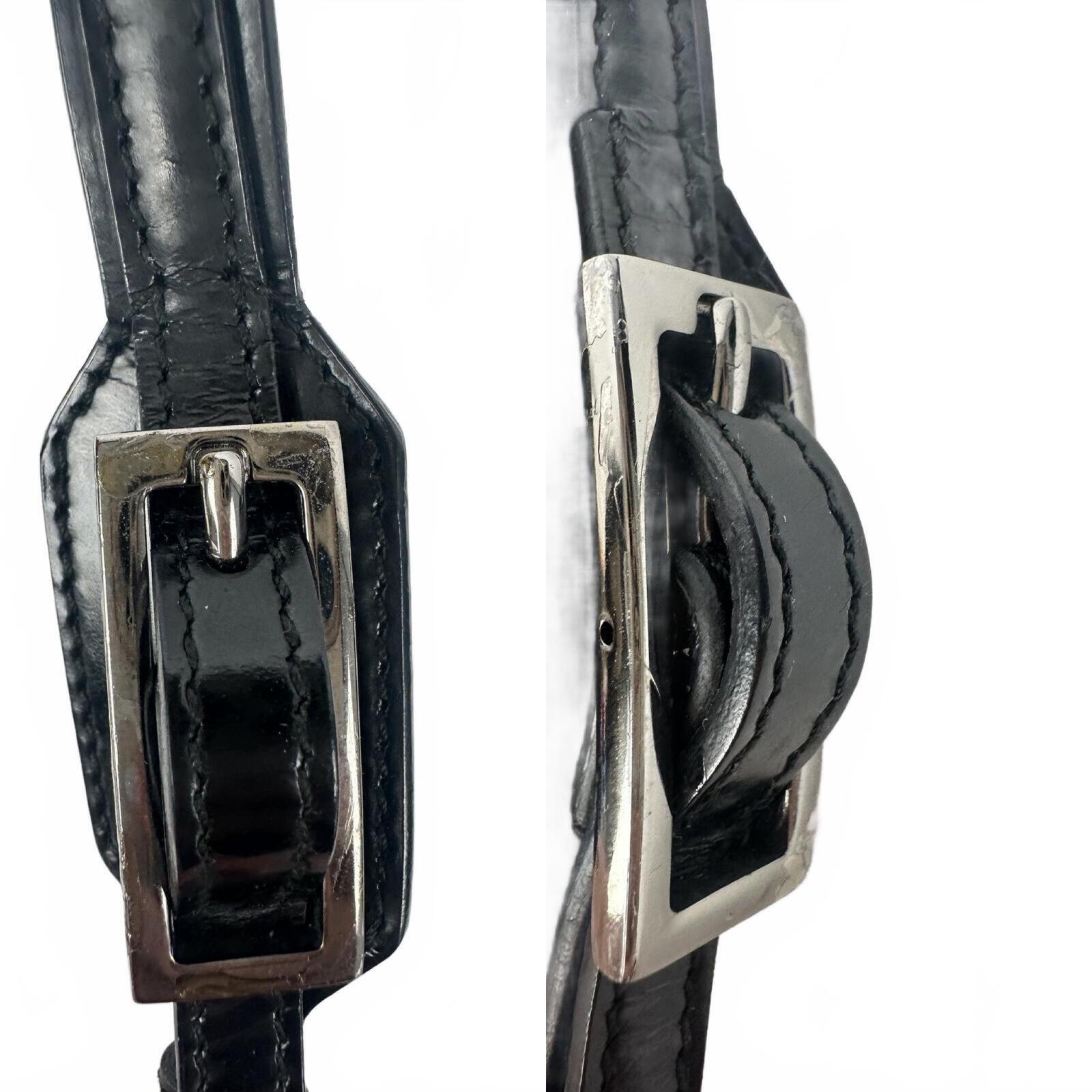 Gucci Gucci Tom Ford Era 1998 Black Patent Leather Hobo Shoulder Bag | Pre-Loved - Vestir