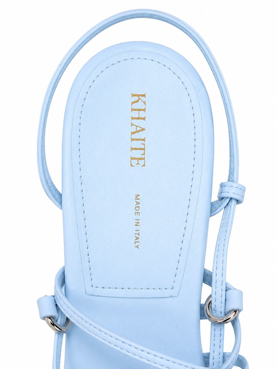 Khaite KHAITE Marion Leather Strappy Sandals Baby Blue EU 36.5 US 6.5 | NIB - Vestir