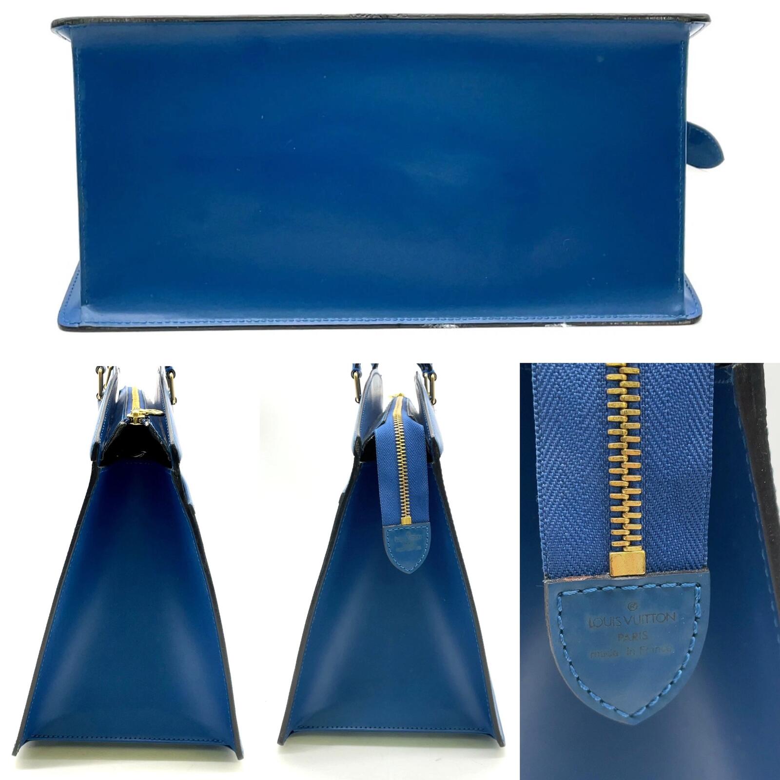 Louis Vuitton Louis Vuitton Riviera Vintage Epi Leather Toledo Blue Top Handle Bag - Vestir