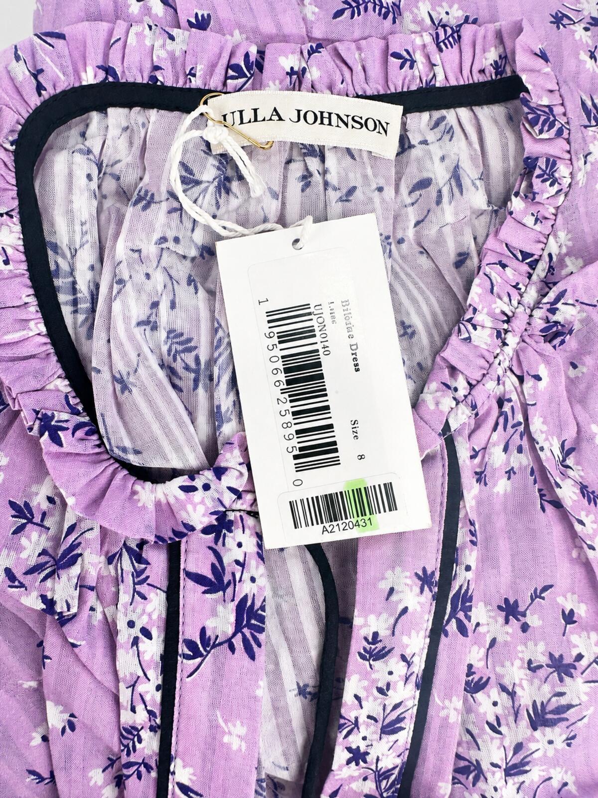 Ulla Johnson Ulla Johnson Brienne Floral Mini Dress Lilac Purple US 8 M | NWT - Vestir