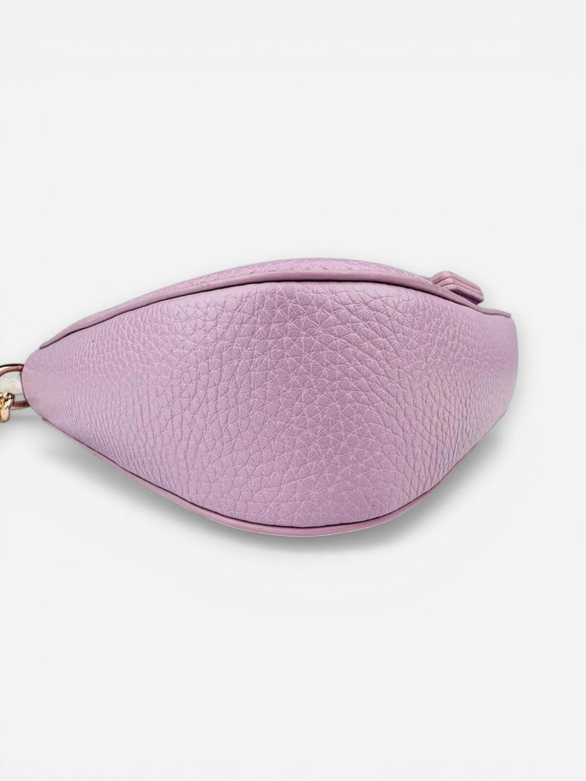 Versace Jeans Collection Versace Jeans Couture Lilac Shoulder Bag | Gold Buckle Chain Strap | NWT - Vestir