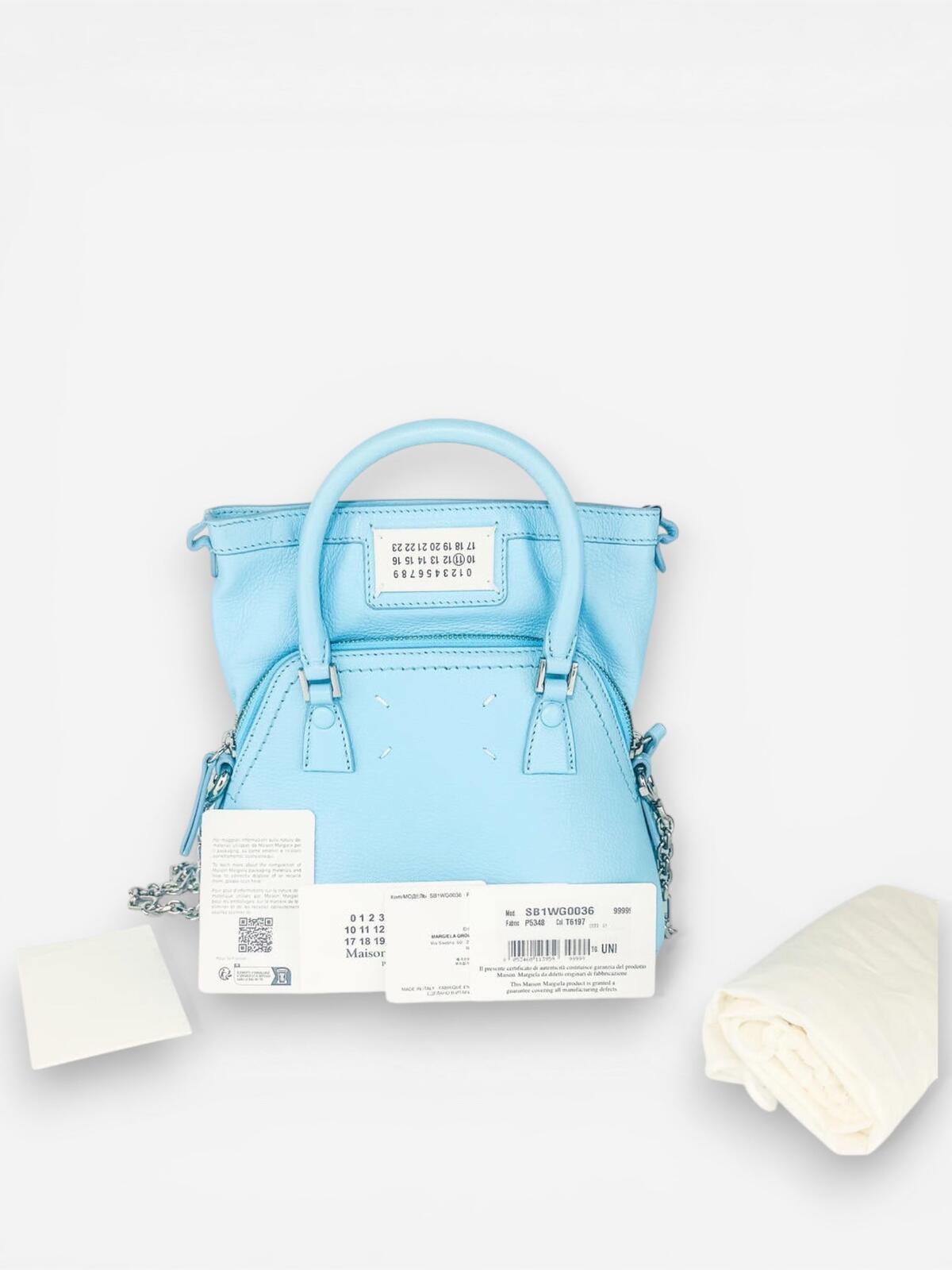 Maison Margiela 5AC Classique Pebbled Goat Leather Top Handle Bag | NWT