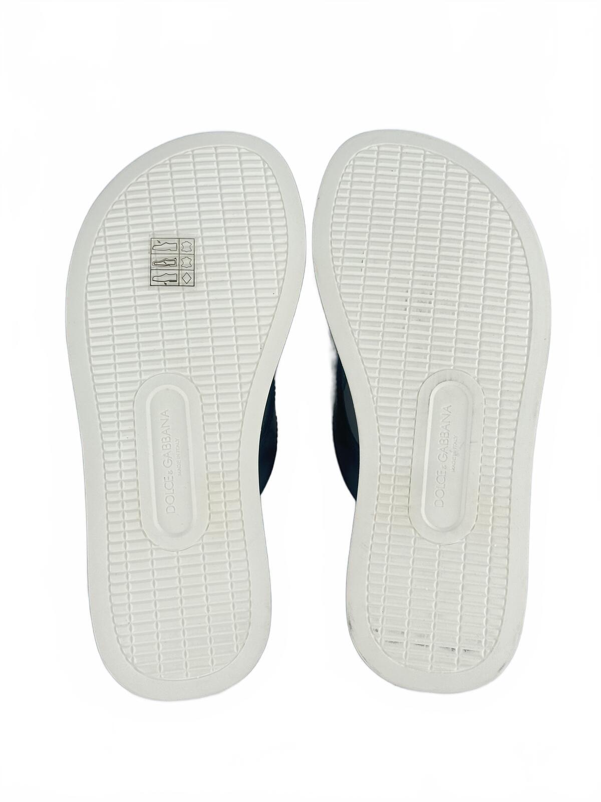 Dolce & Gabbana Maiolica Tile Print Flip Flop Thong Sandal EU 36 | NIB