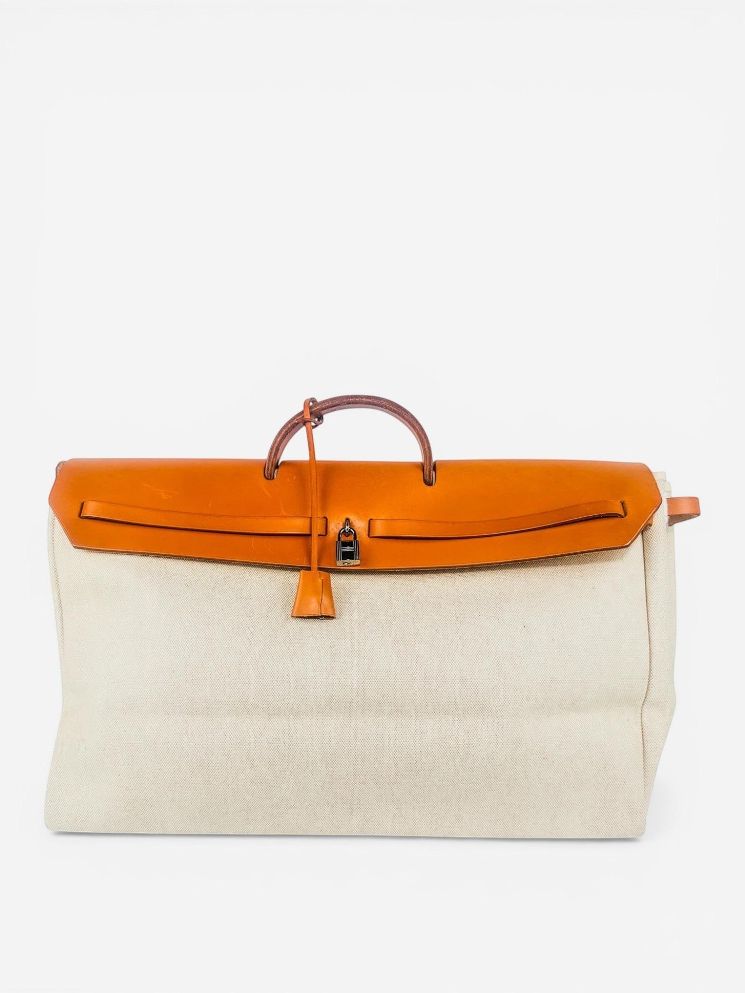 Vintage 1998 Hermès Herbag Cabine 50 – Rare 2-in-1 Travel Edition