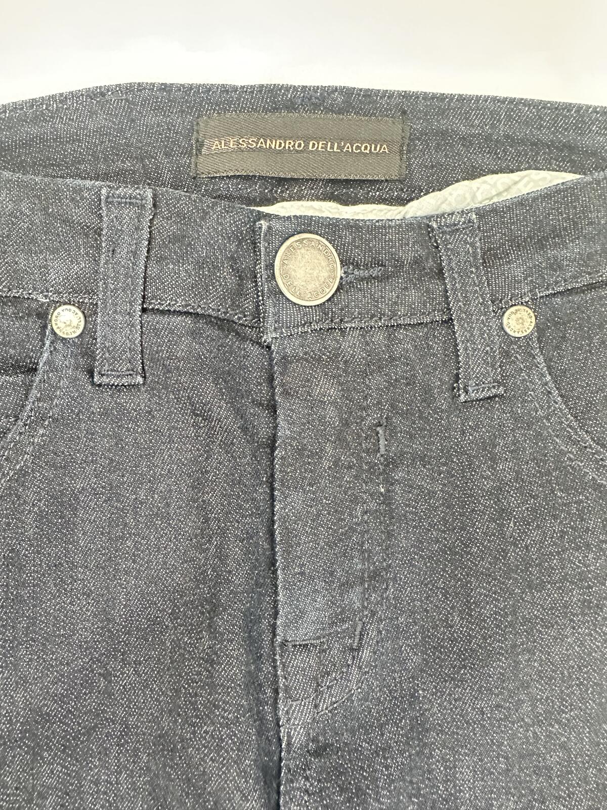 Alessandro Dell’Acqua Alessandro Dell’Acqua Dark Indigo Skinny Jean Size 24 IT 34 Blue | NWT - Vestir