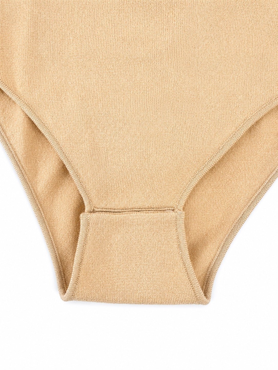 Bottega Veneta Bottega Veneta Cashmere Beaded Open Back Knit Bodysuit Tan S | NWT - Vestir