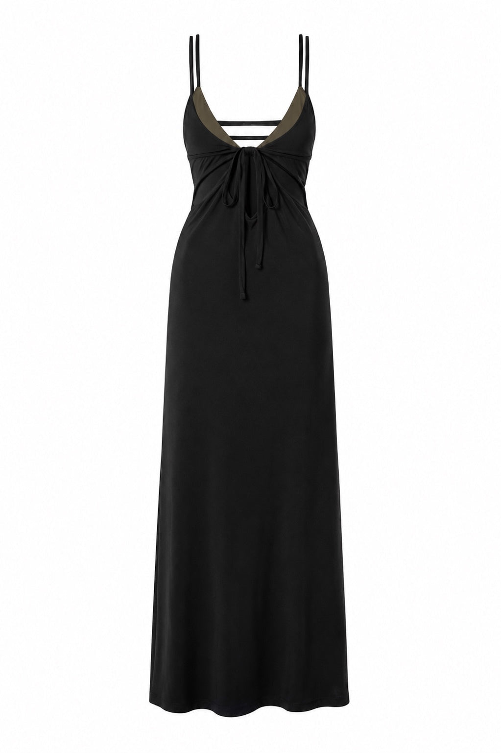 Christopher Esber Christopher Esber Swim Cover-Up Cutout Maxi Dress Black AU 8 US 4 | NWT - Vestir