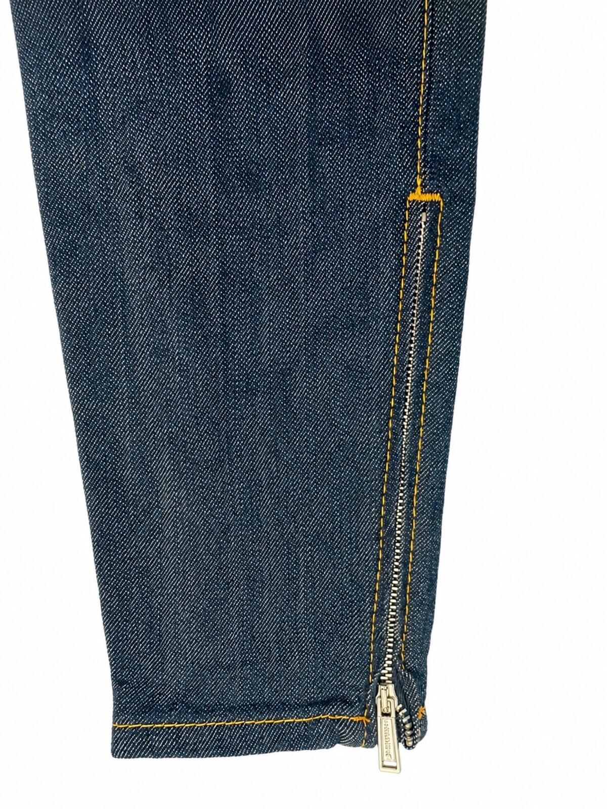 Dsquared2 Dsquared2 Skinny Jean Dark Indigo Ankle Zip Short Crotch IT 40 US 4 | NWT - Vestir