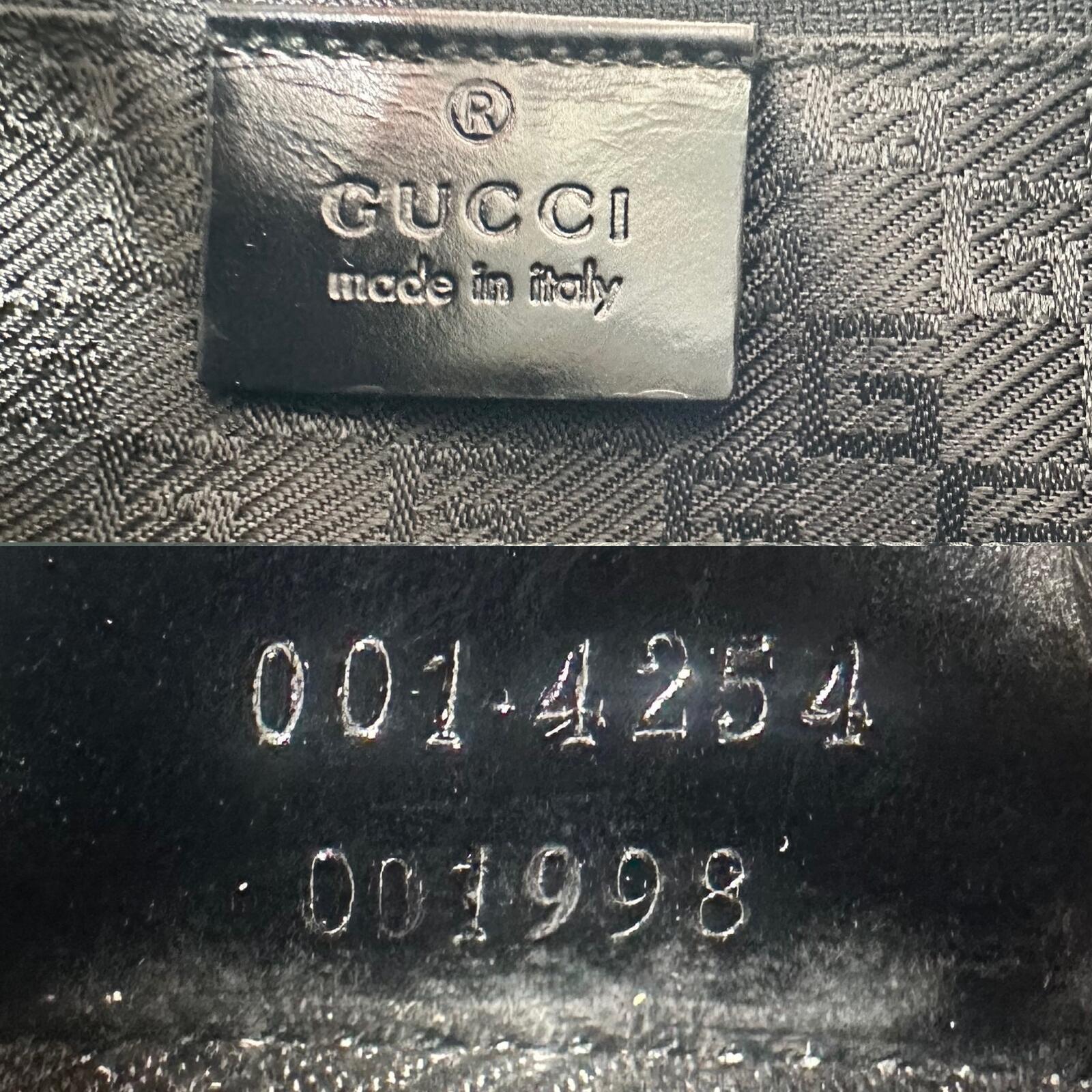 Gucci Gucci Tom Ford Era 1998 Black Patent Leather Hobo Shoulder Bag | Pre-Loved - Vestir