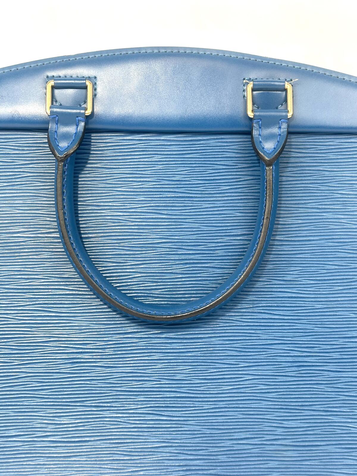 Louis Vuitton Louis Vuitton Riviera Vintage Epi Leather Toledo Blue Top Handle Bag - Vestir