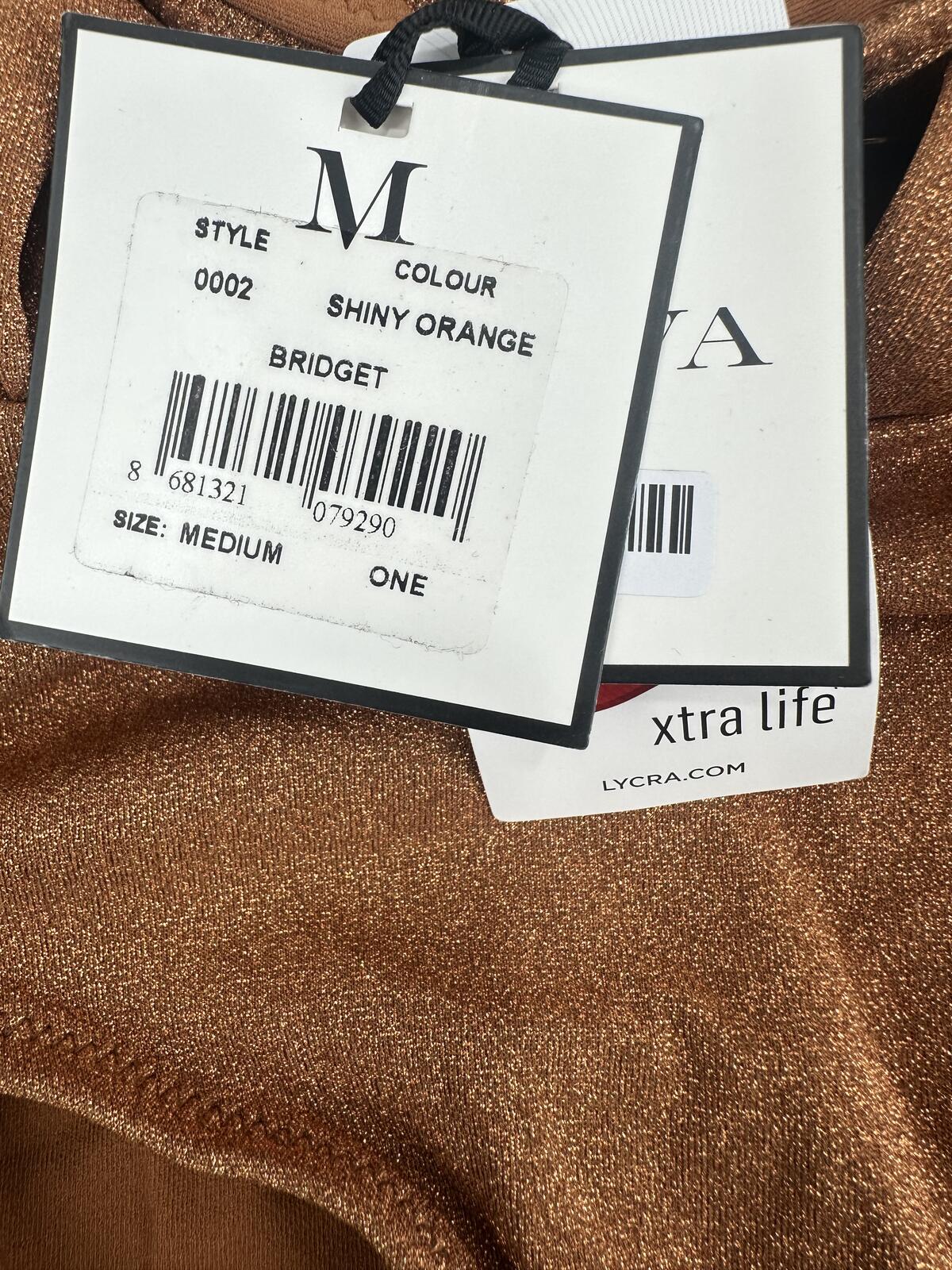 MOEVA MOEVA Bridget Halterneck One-Piece Swimsuit Metallic Bronze Brown M | NWT - Vestir