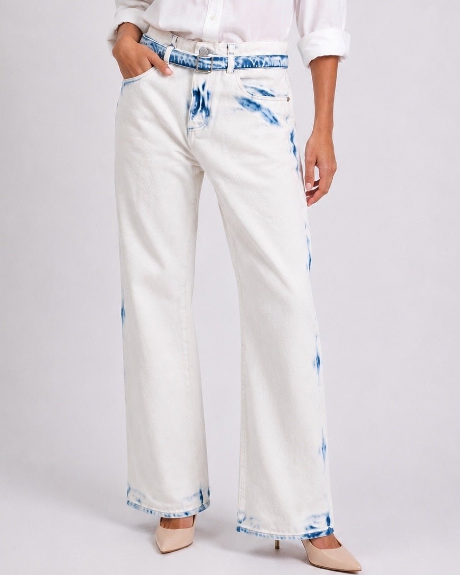 Proenza Schouler Proenza Schouler Ellsworth Bleached Low Rise Loose Jeans W28 Belted | NWT - Vestir