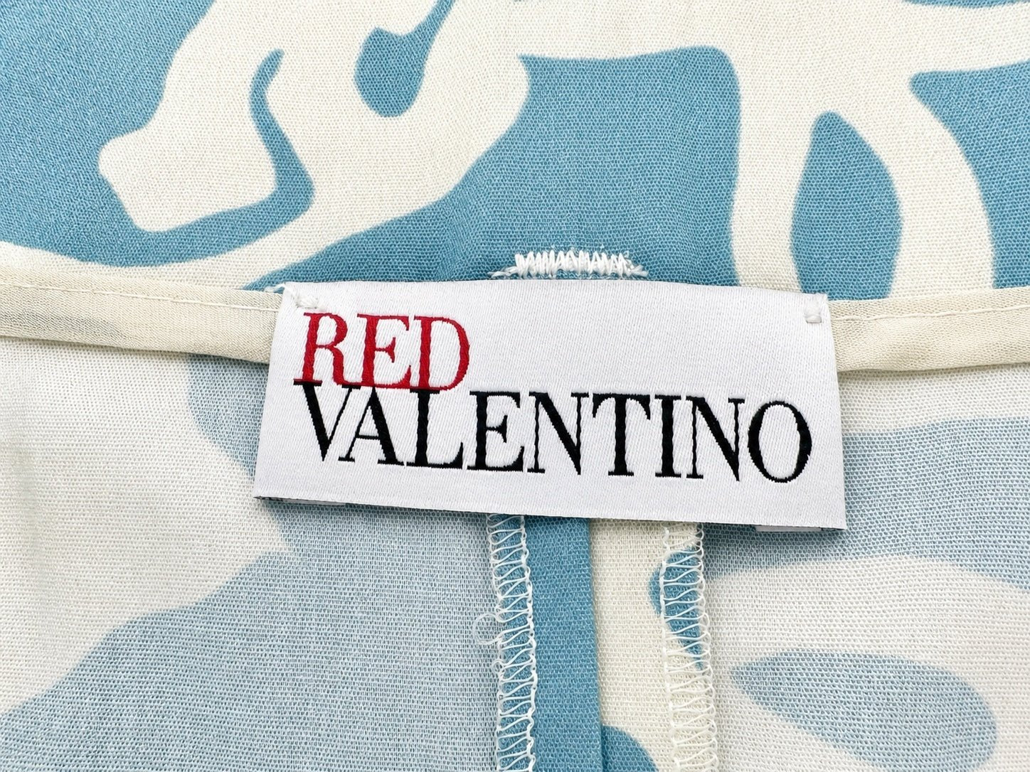 RED Valentino REDValentino Hawaii Print Cotton Mini Skort Blue IT 38 US 2 XS | NWT - Vestir