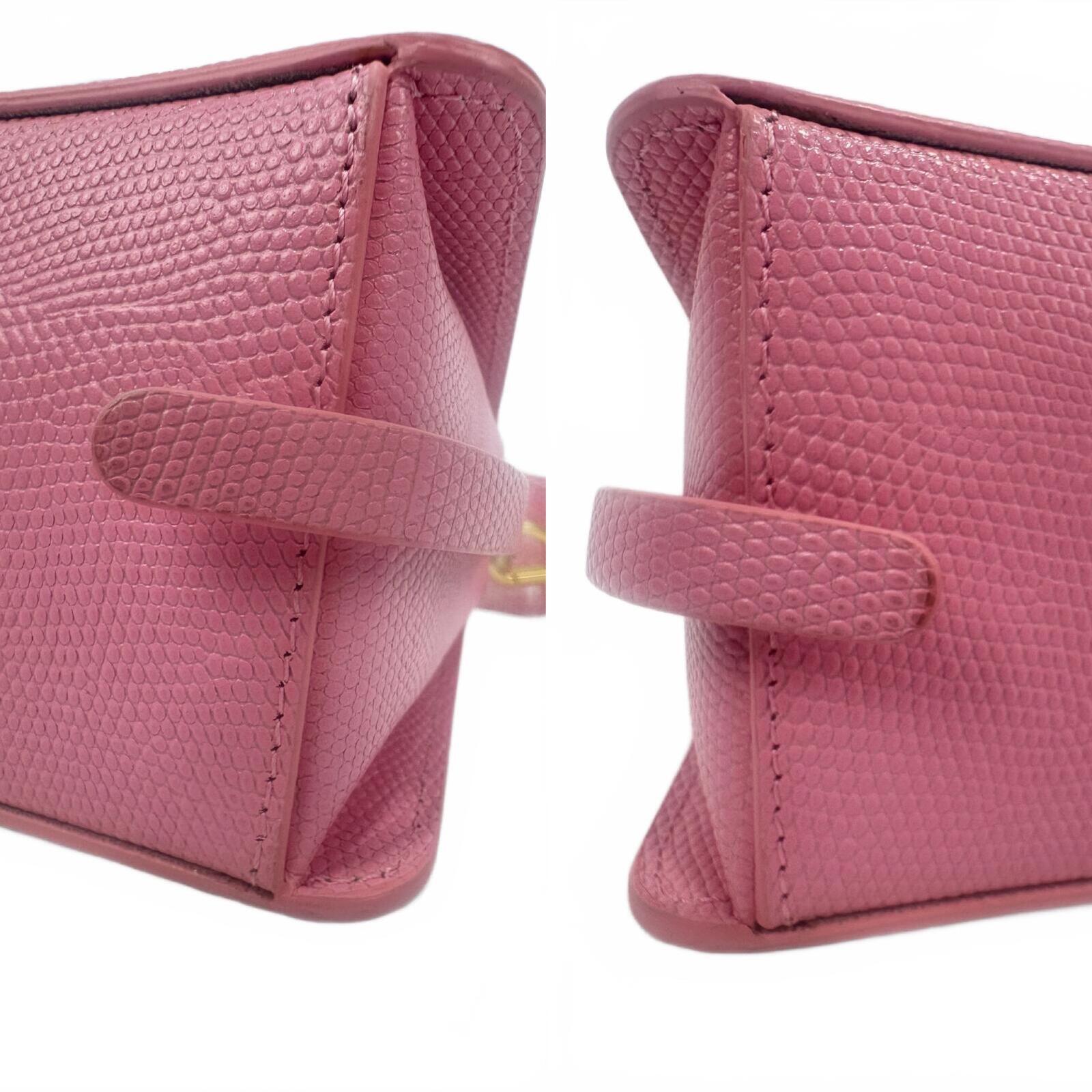 WANDLER Wandler Georgia Pink Lizard-Embossed Leather Shoulder Bag | NWT - Vestir